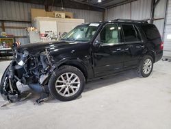 Salvage cars for sale from Copart Rogersville, MO: 2015 Ford Expedition Limited