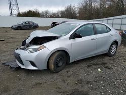 Salvage cars for sale at Windsor, NJ auction: 2014 Toyota Corolla L