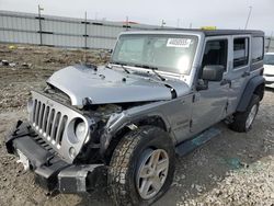 Salvage cars for sale at Cahokia Heights, IL auction: 2018 Jeep Wrangler Unlimited Sport