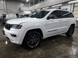 Jeep Grand Cherokee Limited salvage cars for sale: 2021 Jeep Grand Cherokee Limited