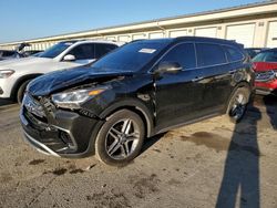 Salvage cars for sale at Louisville, KY auction: 2018 Hyundai Santa FE SE Ultimate