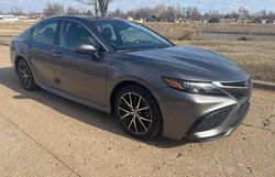 Salvage cars for sale at Oklahoma City, OK auction: 2021 Toyota Camry SE