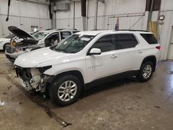 Salvage cars for sale at Franklin, WI auction: 2020 Chevrolet Traverse LT