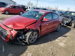 Salvage cars for sale at Pekin, IL auction: 2017 Hyundai Elantra SE