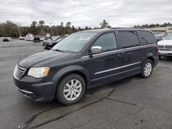 Salvage cars for sale at Exeter, RI auction: 2012 Chrysler Town & Country Touring L