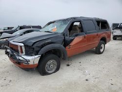 Salvage cars for sale at Taylor, TX auction: 2000 Ford Excursion Limited