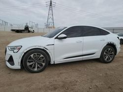 Salvage cars for sale at Adelanto, CA auction: 2021 Audi E-TRON Sportback Premium Plus