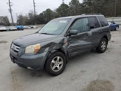 Salvage cars for sale at Savannah, GA auction: 2008 Honda Pilot EXL