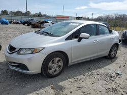 Salvage cars for sale at Montgomery, AL auction: 2014 Honda Civic LX