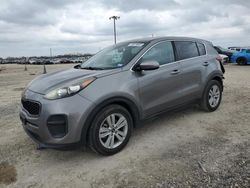 Salvage cars for sale at Temple, TX auction: 2018 KIA Sportage LX