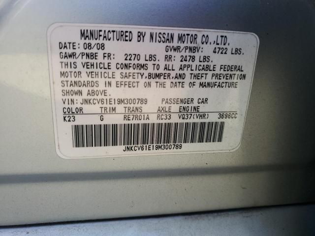 2009 Infiniti G37 Base