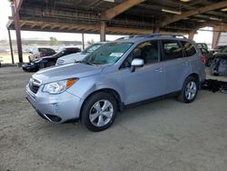 Flood-damaged cars for sale at auction: 2015 Subaru Forester 2.5I Limited