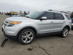 Ford Explorer Vehiculos salvage en venta: 2013 Ford Explorer Limited