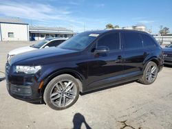 Salvage cars for sale at Tulsa, OK auction: 2018 Audi Q7 Prestige