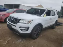 Salvage cars for sale at Brighton, CO auction: 2017 Ford Explorer XLT