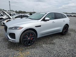 Salvage cars for sale at Riverview, FL auction: 2021 Jaguar F-PACE R-DYNAMIC S