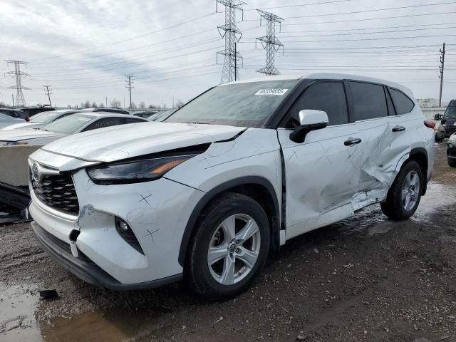 2022 Toyota Highlander Hybrid LE