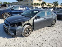 Salvage cars for sale at Opa Locka, FL auction: 2020 KIA Forte FE