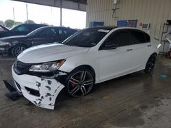 Salvage cars for sale at Homestead, FL auction: 2016 Honda Accord LX