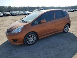 Salvage cars for sale at Harleyville, SC auction: 2009 Honda FIT Sport