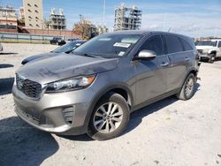 Salvage cars for sale at New Orleans, LA auction: 2019 KIA Sorento L