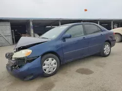 Salvage cars for sale from Copart Fresno, CA: 2007 Toyota Corolla CE