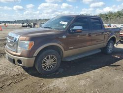 Salvage trucks for sale at Greenwell Springs, LA auction: 2012 Ford F150 Supercrew