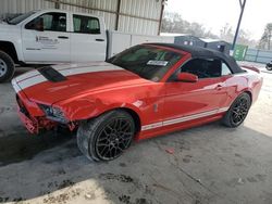 Salvage cars for sale at Cartersville, GA auction: 2013 Ford Mustang Shelby GT500