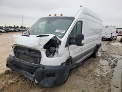 Salvage trucks for sale at Houston, TX auction: 2023 Ford Transit T-350 HD