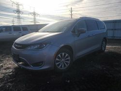 Salvage cars for sale at Elgin, IL auction: 2018 Chrysler Pacifica Touring L