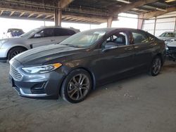 Ford salvage cars for sale: 2020 Ford Fusion SEL