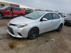 Salvage cars for sale at Kansas City, KS auction: 2014 Toyota Corolla L