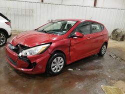 Hyundai Accent salvage cars for sale: 2017 Hyundai Accent SE