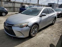 Salvage cars for sale at Los Angeles, CA auction: 2017 Toyota Camry LE