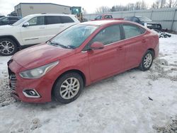 Salvage cars for sale at Wayland, MI auction: 2022 Hyundai Accent SE