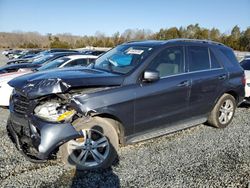 Salvage cars for sale at Concord, NC auction: 2015 Mercedes-Benz ML 250 Bluetec