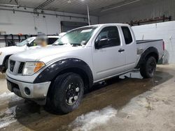 Nissan Frontier King cab le salvage cars for sale: 2007 Nissan Frontier King Cab LE