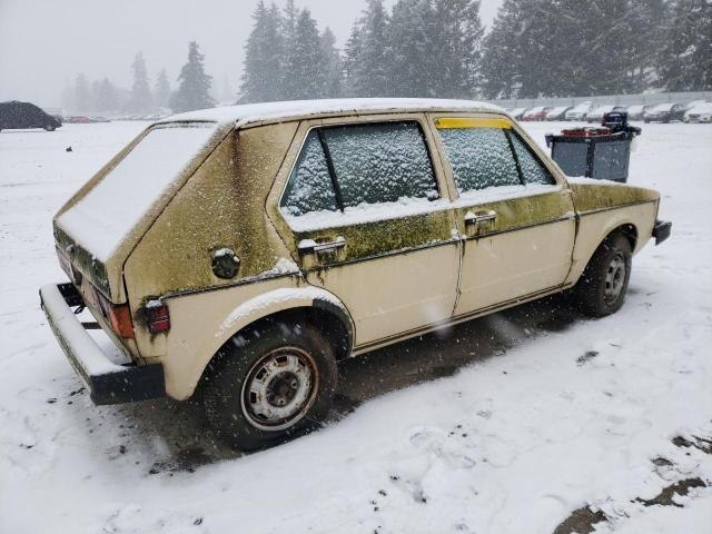 1981 Volkswagen Rabbit L Custom