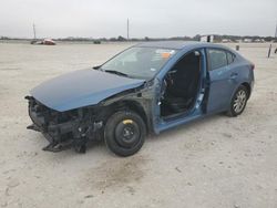 Salvage cars for sale at New Braunfels, TX auction: 2018 Mazda 3 Sport