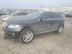 Salvage cars for sale at Kansas City, KS auction: 2014 Audi Q5 Premium Plus