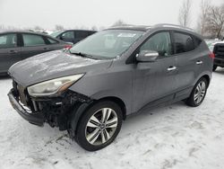 Salvage cars for sale at London, ON auction: 2014 Hyundai Tucson GLS