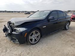 Salvage cars for sale at San Antonio, TX auction: 2016 BMW 535 I