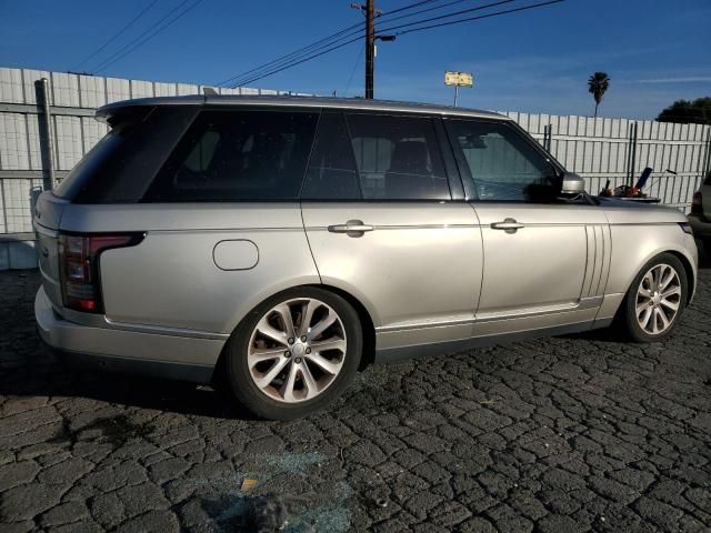 2016 Land Rover Range Rover HSE