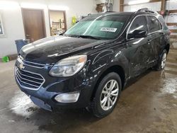 Chevrolet salvage cars for sale: 2017 Chevrolet Equinox LT