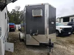 Salvage trucks for sale at Ocala, FL auction: 2022 Freedom 14' Enclosed