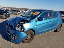 Salvage cars for sale at Grand Prairie, TX auction: 2018 Mitsubishi Mirage ES