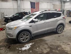 Salvage cars for sale at Mcfarland, WI auction: 2018 Ford Escape SEL