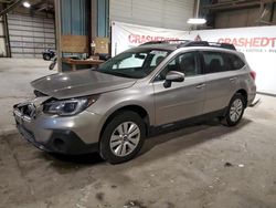 Salvage cars for sale at Eldridge, IA auction: 2019 Subaru Outback 2.5I Premium