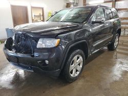 Salvage cars for sale at Pekin, IL auction: 2012 Jeep Grand Cherokee Overland