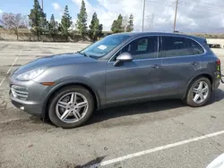 Salvage cars for sale at Rancho Cucamonga, CA auction: 2011 Porsche Cayenne S